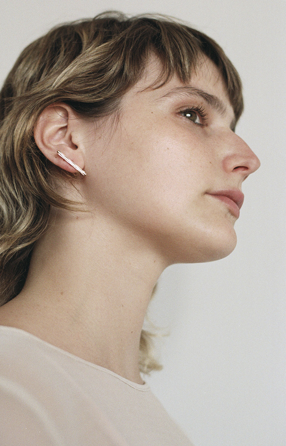 Iridescent Short Earrings