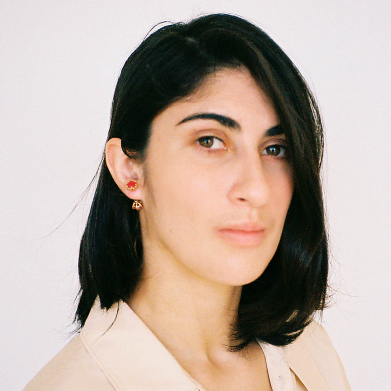 Large Magenta Piercing