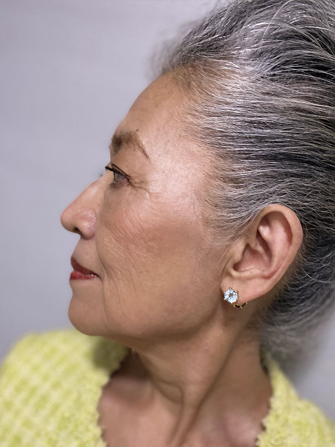 Topaz and Amethyst Large Piercing