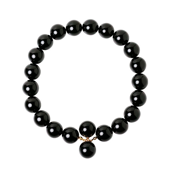 Black Bandage Necklace L