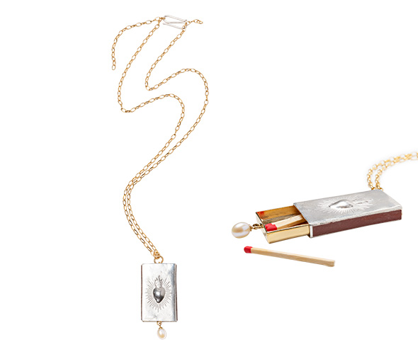 マッチ箱ペンダント