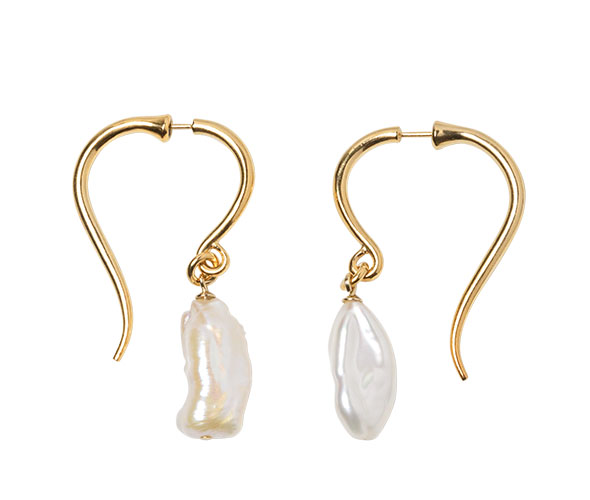 Pendientes Hook Perla