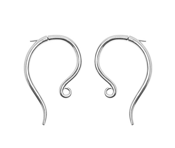 Pendientes Hook Plata L