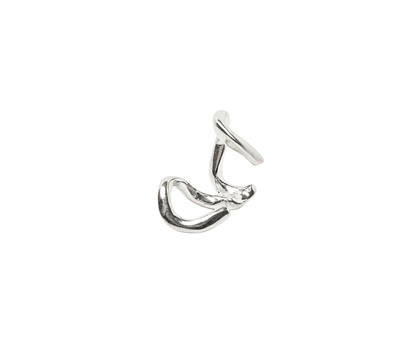 Ear Cuff Doble Plata