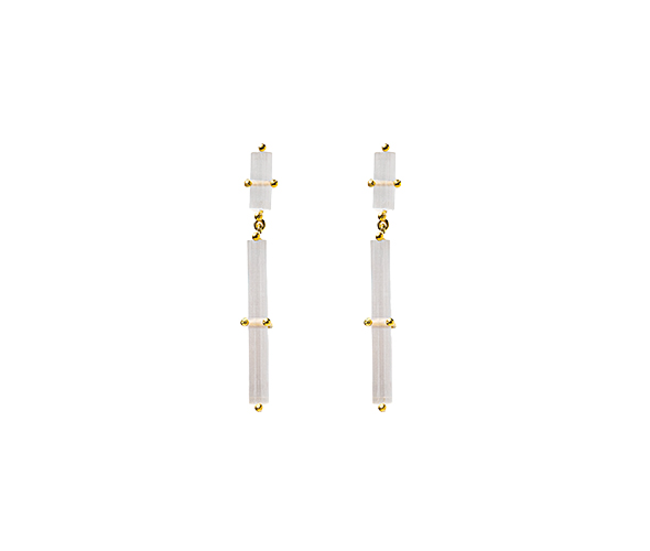 Pendientes Cross Opal