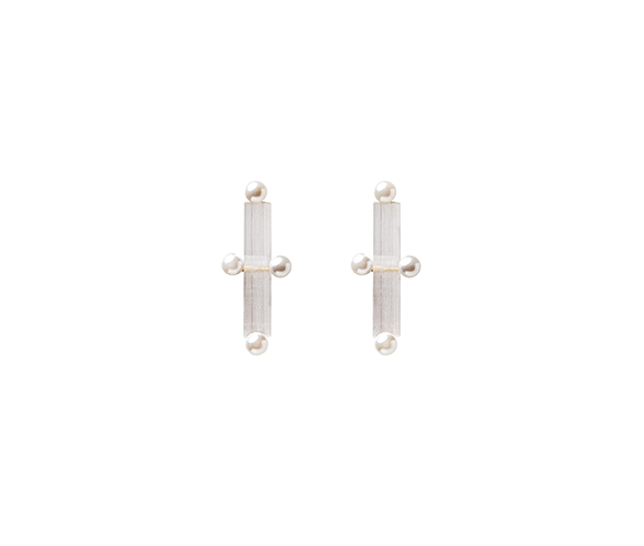 Pendientes White Cross